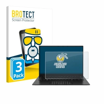 Afbeelding van BROTECT Screenprotector voor ASUS ZenBook 14 OLED UM3406 Folie Beschermfolie Beschermglas matte (3 Stuks)