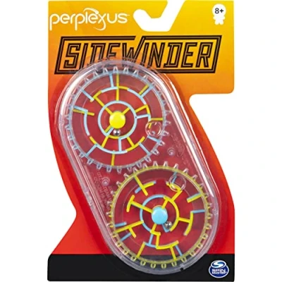 Afbeelding van Perplexus Sidewinder, draagbaar 3D labyrint spel met 2 labyrinten, voor kinderen vanaf 8 jaar