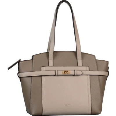 Afbeelding van Gabor Schoudertas Cosima Zip Shopper Mixed Taupe Bruine