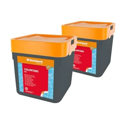 Afbeelding van Steinbach Poolpflege Chlortabs, 20g, 2x5 kg, Chlorprodukt, 0757205TD03
