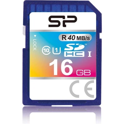 Afbeelding van SiliconPower 16GB SDHC CL10 Flash Card