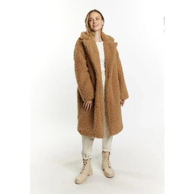 Afbeelding van Dreimaster Mantel, Dames, Maat: XL/XXL, Beige