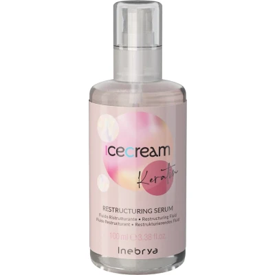 Afbeelding van Inebrya Ice Cream Keratin Restructuring Serum Fluido Ristrutturante 100m