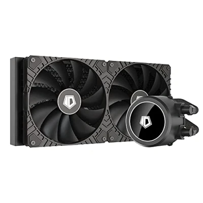 Afbeelding van ID COOLING FROSTFLOW X 280 CPU Waterkoeler Witte LED AIO Koeler 240mm Vloeibare 2x140mm PWM Ventilatoren, Intel 1700/1200/115X/2066, AMD AM4