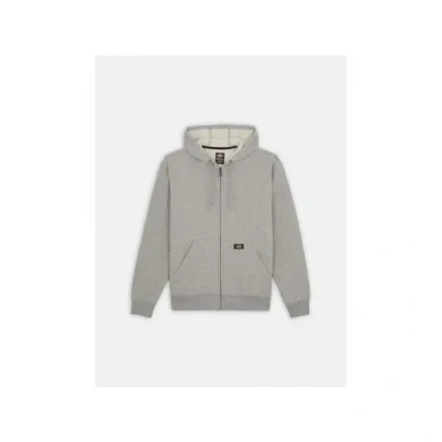 Afbeelding van VF Dickies UK Heren Full Zip Fleece Hoodie Sweatshirt, Heather Grey, L