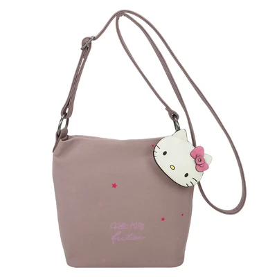 Afbeelding van Fritzi aus Preußen Hello Kitty Schoudertas, Dames, Maat: One Size, Taupe