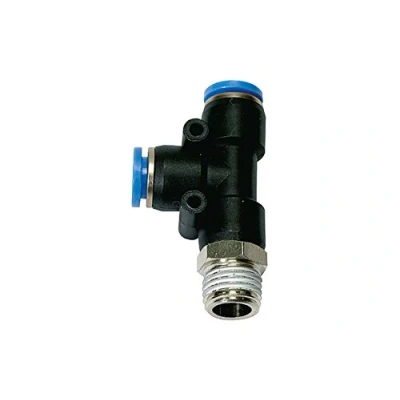 Afbeelding van PERSLUCHT T STUK 1/4&quot; UITW 2X (4X2) KUNSTSTOF KLEM