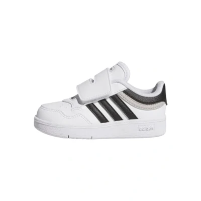 Afbeelding van adidas Uniseks Baby HOOPS 4.0 SHOES, ftwr white/core black/grey two, 19 EU