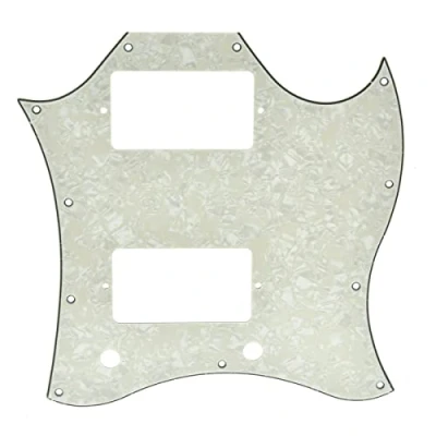 Afbeelding van Dopro Amerikaanse Standaard SG Gitaar Full Face Pickguard past USA Gibson Speciale Aged Pearl