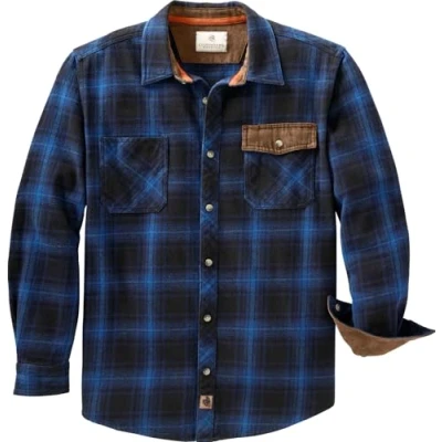 Afbeelding van Legendary Whitetails Heren Harbor zwaargewicht geweven Shirt Button Down