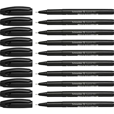 Afbeelding van 10x Fineliner Schneider 967 0.4mm zwart