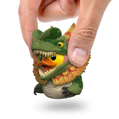 Afbeelding van TUBBZ Mini: Jurassic Park Dilophosaurus Cosplaying Rubber Eend Vinyl Figuur