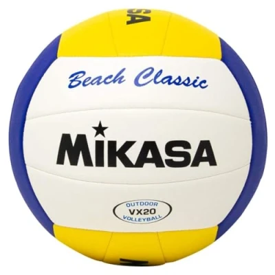 Afbeelding van Mikasa VX20 Beach Classic Ball VX20, unisex volleybal, wit, 5 EU