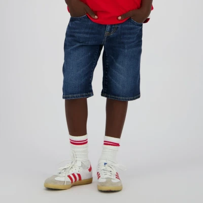 Afbeelding van Vingino denim regular short medium blue