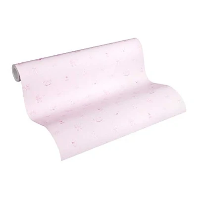 Afbeelding van AS Creation Little Stars 35854 1 Roze
