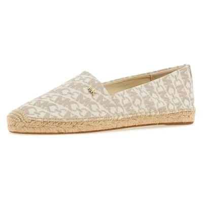 Afbeelding van Michael Kors Kendrick Espadrilles, Dames, Maat: 37, Vanilla Hoogwaardig imitatieleer