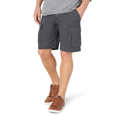 Afbeelding van Wrangler Authentics Klassieke cargoshort met relaxte pasvorm voor heren, antraciet, 58