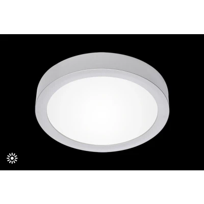 Afbeelding van Briloner Leuchten LED opbouwlamp, plafondlamp, plafondlamp 16,5 watt, 1.600 lumen, 4.000 Kelvin, rond, chroom mat