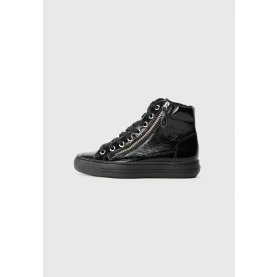 Afbeelding van Paul Green High Top sneakers voor dames, zwart 34x, 37 EU