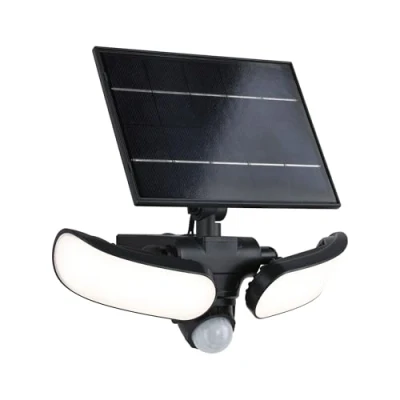 Afbeelding van Paulmann 94610 Sonlig Wandspot op zonne energie met bewegingsmelder 9 W Warmwit Antraciet