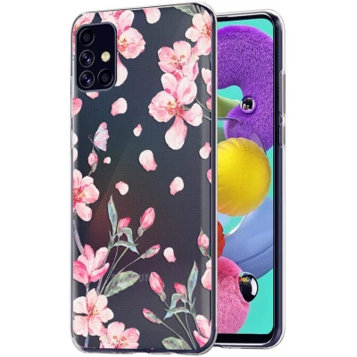Afbeelding van Samsung Galaxy A51 Hoesje Siliconen en TPU (zacht) imoshion Softcase/Backcover Roze Telefoonhoesje