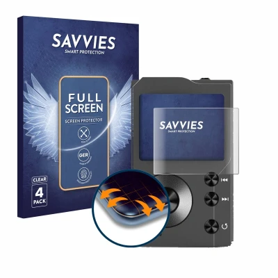 Afbeelding van Savvies Screenprotector voor Surfans F20 Folie Beschermfolie transparant volledig dekking (4 Stuks)