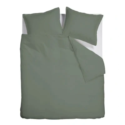Afbeelding van Ambiante Dekbedovertrek Bamboo Uni Green 2 persoons (200 x 200/220 cm)