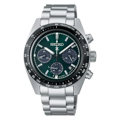 Afbeelding van Seiko SSC933P1 Prospex Speedtimer Solar horloge Zwart
