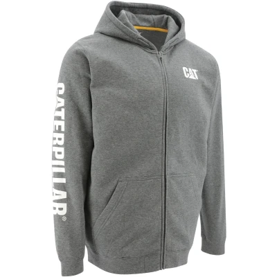 Afbeelding van CAT Zip Hoodie Midweight Maat XL Grijs