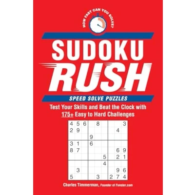 Afbeelding van Sudoku Rush: Test Your Skills and Beat the Clock with 175+ Easy to Hard Challenges