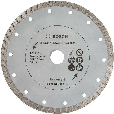 Afbeelding van Bosch Accessoires diamantdoorslijpschijf Turbo, 180 mm Ø 2607019482