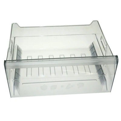 Afbeelding van Whirlpool Indesit 481010569993 groentelade C00344971 transparant grijs