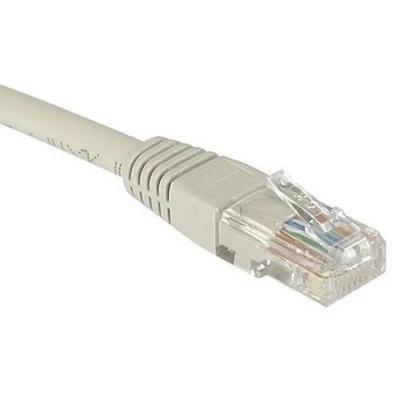 Afbeelding van Netwerkkabel budget RJ45 CAT 5e U/UTP grijs 10 m