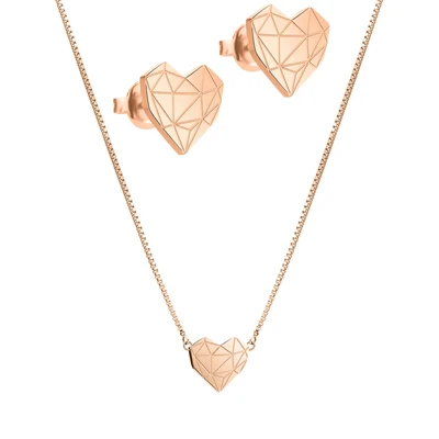 Afbeelding van Liebeskind Berlin Schmuckset Oorbellen, Dames, Maat: One Size, Rosé