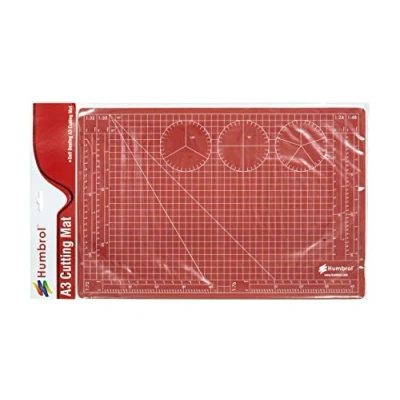 Afbeelding van Humbrol A3 Cutting Mat Red (Hag9157a) modelbouwsets, hobbybouwspeelgoed voor kinderen, modelverf en accessoires