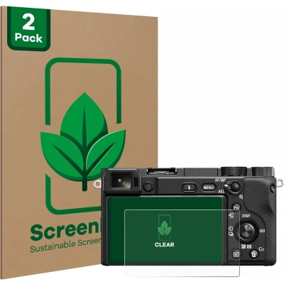 Afbeelding van ScreenLeaf Screenprotector voor Sony Alpha 6400A Duurzame schermbescherming Folie Beschermfolie transparant (2 Stuks)