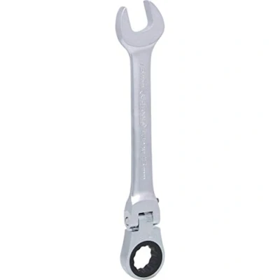Afbeelding van KS Tools 503.4815 GEARplus Scharnier ratelringsteeksleutel, blokkeerbaar, 15mm