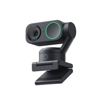 Afbeelding van Insta360 Link 2 4K webcam voor pc/Mac, sensor 1/2 inch, AI tracking, HDR, ruisonderdrukkende microfoon, gebarenbediening, streaming, videogesprekken via zoom, teams, twitch &amp; meer