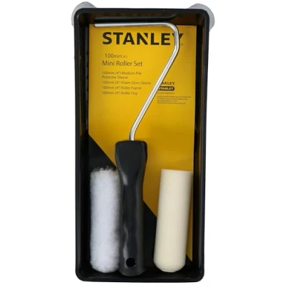 Afbeelding van Stanley Schilderset polyester 100 mm 2 hulzen