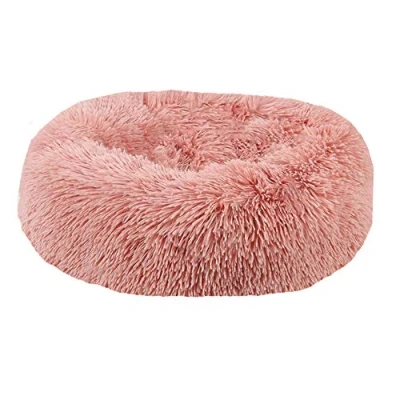 Afbeelding van BVAGSS XH034 Ronde pluche hondensofa, kattensofa, kussen, rond, huisdierenbed voor katten en honden, diameter: 70, bonenpaste)