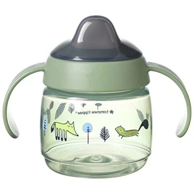 Afbeelding van Tommee Tippee Close To Nature Drinkbeker First Trainer Cup Groen 4m+ 190 ml