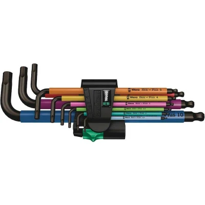 Afbeelding van Stiftsleutelset multicolour hex plus 950/9
