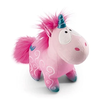 Afbeelding van NICI 49106 Cuddly Toy Unicorn Midnight Floral 22 cm Pink Standing Sustainable Soft Plush Cute for Cuddling and Playing, Children Adults, Great Gift Idea