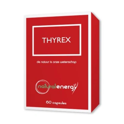 Afbeelding van Natural Energy Thyrex 60 Capsules