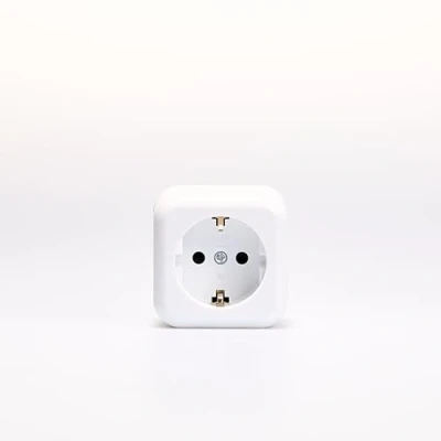 Afbeelding van FINERY stopcontact 1 voudig 250V /16A wit opbouw
