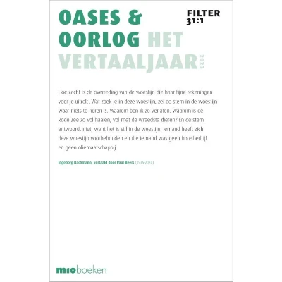 Afbeelding van Oase &amp; oorlog (Paperback)