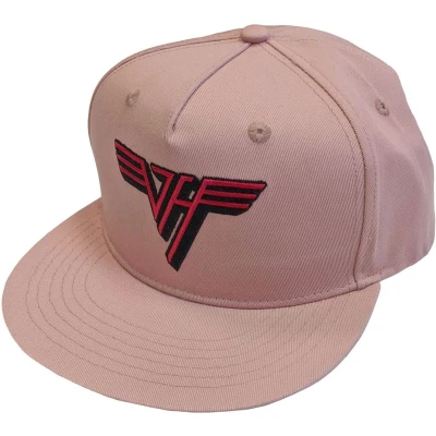 Afbeelding van Van Halen Classic Red Logo Snapback Pet Roze