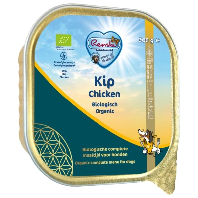 Afbeelding van Renske Adult Bio Alu 300 g Hondenvoer Kip Graanvrij