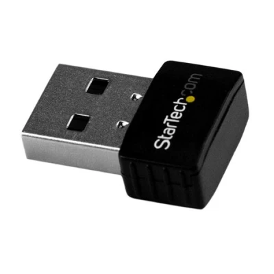 Afbeelding van StarTech.com USB Wi Fi adapter AC600 Dual Band Nano draadloos