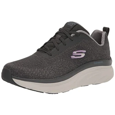 Afbeelding van Skechers D&#039;lux Walker Daily Beauty Gympen Vrouw, Koolstof = char, 38.5 EU, Carbon EU